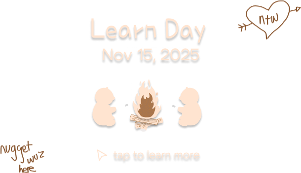 Learn Day - Nov 15, 2025. Hover to learn more